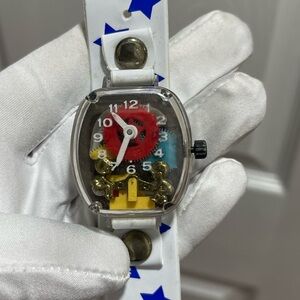 Vintage Leisure Dynamics/Merry Mfg Plastic Teeter Totter Manual Watch